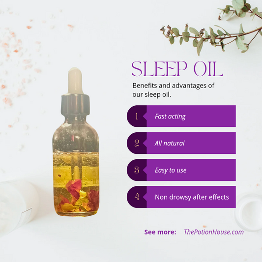 All natural Sleep oil